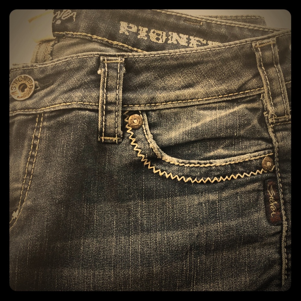 Silver Pioneer Jeans - 31W, 33L